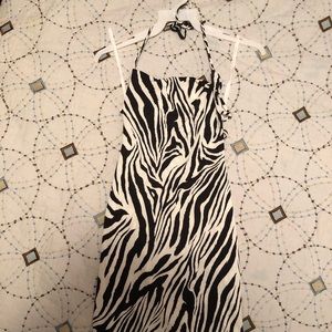 Black and white dress